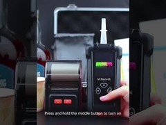 เครื่องวัดลมหายใจแอลกอฮอล์ขนาดเล็ก เครื่องวัดแอลกอฮอล์ในเลือดส่วนตัวขนาดเบา